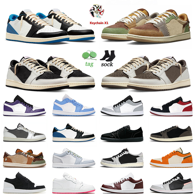 1s Low Basketball Shoes TS x Cactus Jack Jumpman 1 Reverse Mocha Fragment Voodoo Unc Court Purple Smoke Grey Black Phantom Concord Sneakers Outdoor Trainers Men Women, A55 reverse black toe 36-45
1s Low Basketball Shoes TS x Cactus Jack Jumpman 1 Reverse Mocha Fragment Voodoo Unc Court Purple Smoke Grey Black Phantom Concord Sneakers Outdoor Trainers Men Women, A55 reverse black toe 36-45