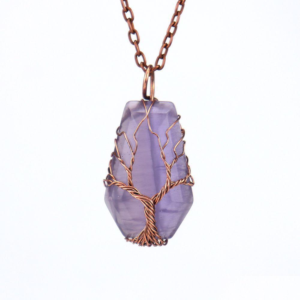Pendant Necklaces Natural Stone Crystal Lucky Charms Tree Of Life Wire Wrap Amethyst Tiger Eye Rose Quartz Wholesale Jewelry Dhgarden Dhehe
Pendant Necklaces Natural Stone Crystal Lucky Charms Tree Of Life Wire Wrap Amethyst Tiger Eye Rose Quartz Wholesale Jewelry Dhgarden Dhehe