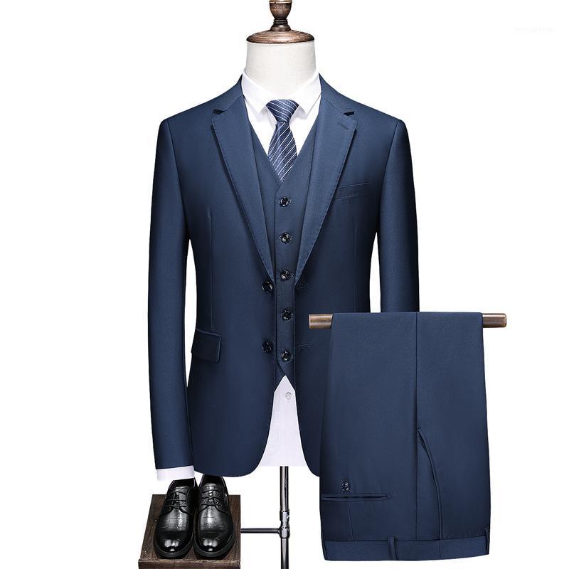 Men's Suits & Blazers (Jacket Vest Pants) Boutique Suit Set Solid Color Single Breasted Slim Fit Male Blazer Wedding Groom Tuxedo Mens 3 Pie, Black
Men's Suits & Blazers (Jacket Vest Pants) Boutique Suit Set Solid Color Single Breasted Slim Fit Male Blazer Wedding Groom Tuxedo Mens 3 Pie, Black