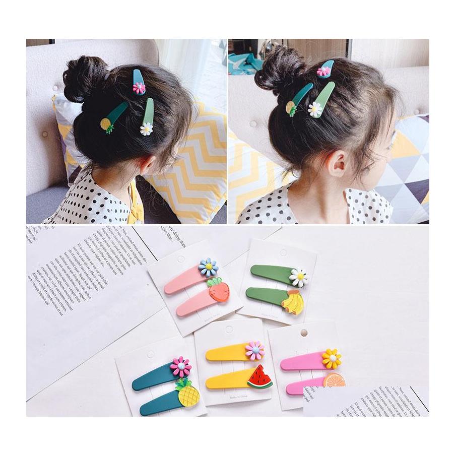Hair Clips Barrettes Korean Cute Fruit Vegetable Hairpin Bee Candy Sweet Daisy Flower Clip Bangs Accessories Hairwear Jewelry Drop Otjp1
Hair Clips Barrettes Korean Cute Fruit Vegetable Hairpin Bee Candy Sweet Daisy Flower Clip Bangs Accessories Hairwear Jewelry Drop Otjp1