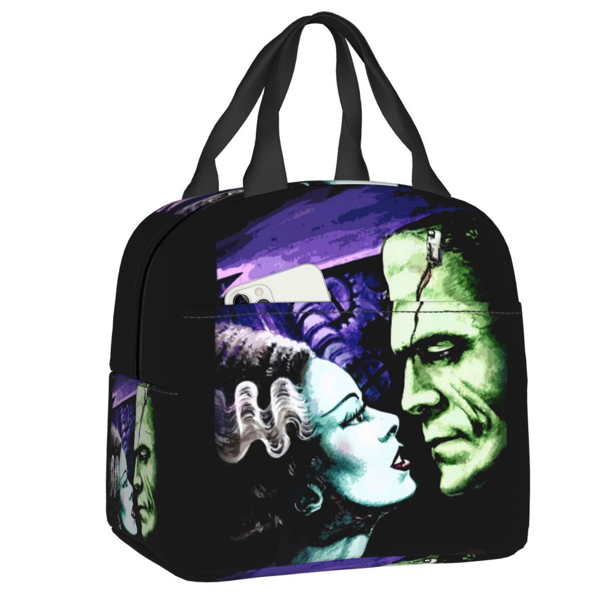 Ice PacksIsothermic Bags Bride Of Frankenstein Thermal Insulated Lunch Bag Women Horror Film Portable Container Box for School Picnic Food 230203
Ice PacksIsothermic Bags Bride Of Frankenstein Thermal Insulated Lunch Bag Women Horror Film Portable Container Box for School Picnic Food 230203