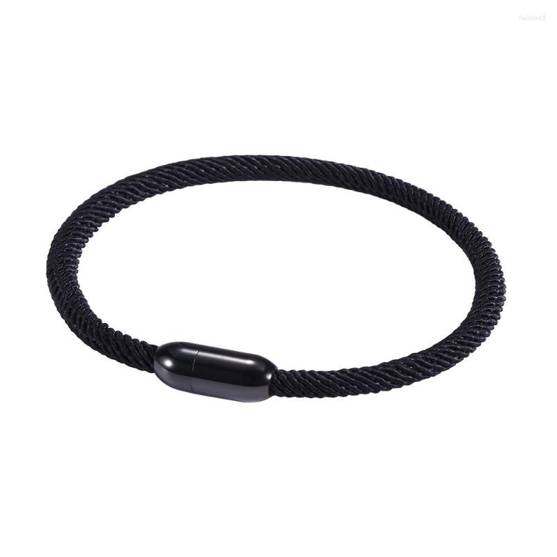 Link Bracelets 4MM Titanium Steel Leather Braided Bracelet Sailor Rope Milan Line Minimalist Sports Bangle Cuff
Link Bracelets 4MM Titanium Steel Leather Braided Bracelet Sailor Rope Milan Line Minimalist Sports Bangle Cuff