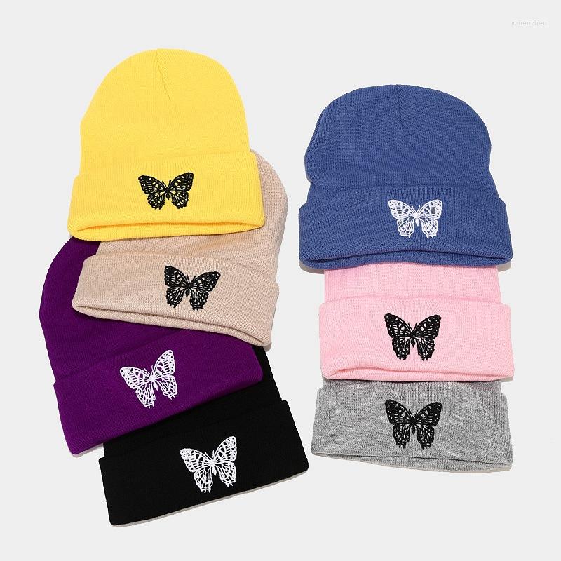 Berets 2023 Men And Women Couple Knitted Hat Butterfly Embroidery Woolen Outdoor Wild Warm Pullover Cap Elastic Adjustable, Black
Berets 2023 Men And Women Couple Knitted Hat Butterfly Embroidery Woolen Outdoor Wild Warm Pullover Cap Elastic Adjustable, Black