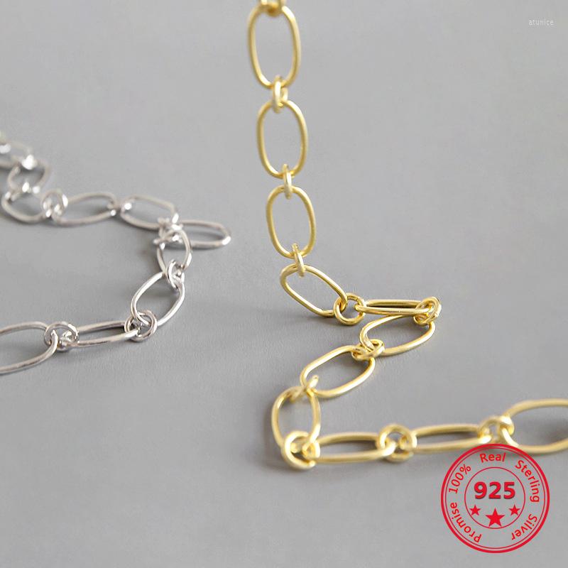 Chains BITWBI Direct Sales 925 Sterling Silver Necklace Ins Simple Style Individual Female Accessories Suitable For Daily Matching
Chains BITWBI Direct Sales 925 Sterling Silver Necklace Ins Simple Style Individual Female Accessories Suitable For Daily Matching