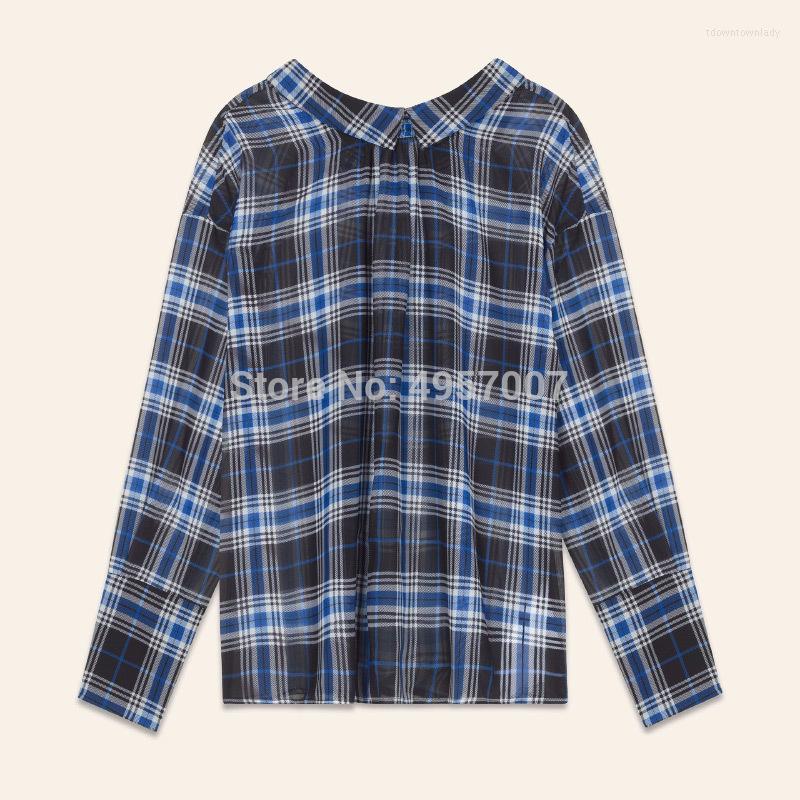 Women' Blouses 7Evening Ladies Gingham Checkered Shirt Top With Elastic Neckline - Lapel Long Sleeve Loose Plaid, Blue checked as pic
Women' Blouses 7Evening Ladies Gingham Checkered Shirt Top With Elastic Neckline - Lapel Long Sleeve Loose Plaid, Blue checked as pic
