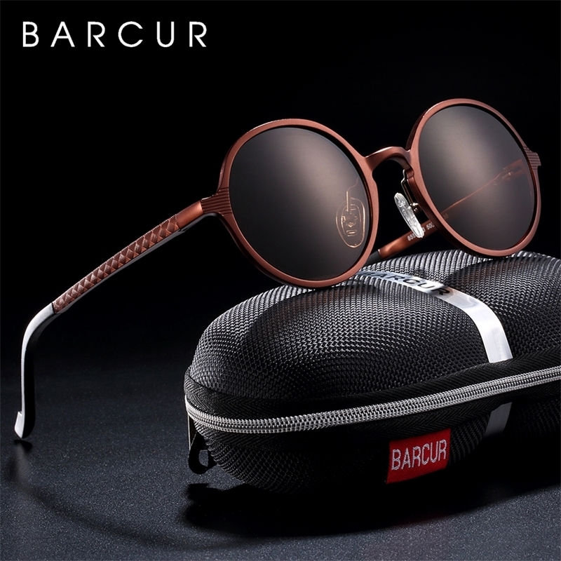 Sunglasses BARCUR Black Goggle Male Round Luxury Brand Men Glasses Retro Vintage Women Sun UV400 Eyewear 230202
Sunglasses BARCUR Black Goggle Male Round Luxury Brand Men Glasses Retro Vintage Women Sun UV400 Eyewear 230202