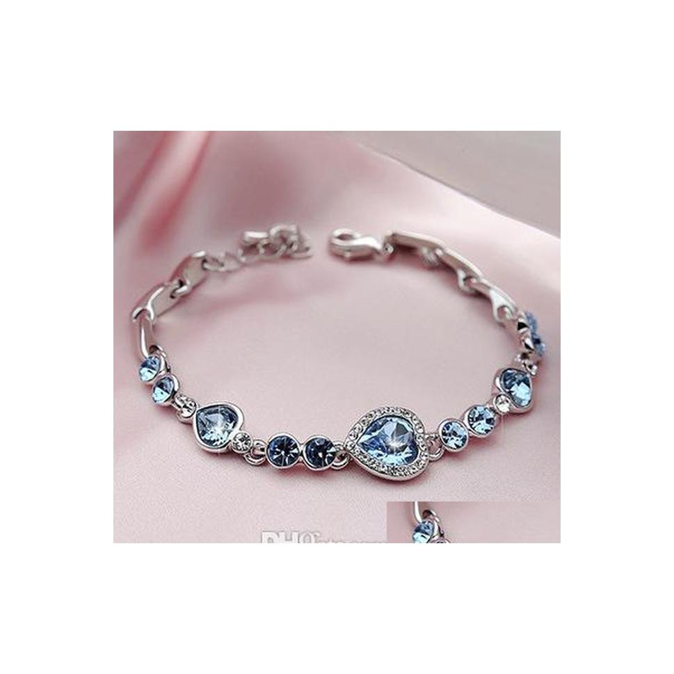 Other Bracelets Fashion Jewelry Crystal Heart Of Ocean Love Wristband Bangle Cuff Chain Bracelet Drop Delivery Dhxqh
Other Bracelets Fashion Jewelry Crystal Heart Of Ocean Love Wristband Bangle Cuff Chain Bracelet Drop Delivery Dhxqh