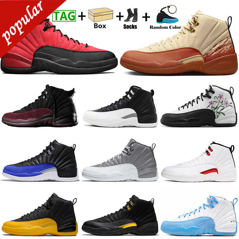 2022 With Box 12s Mens Women Basketball Shoes Jumpman 12 Low Stealth Flower White Black Taxi Burgundy Crush Utility Outdoors Trainers, A#16 40-47
2022 With Box 12s Mens Women Basketball Shoes Jumpman 12 Low Stealth Flower White Black Taxi Burgundy Crush Utility Outdoors Trainers, A#16 40-47