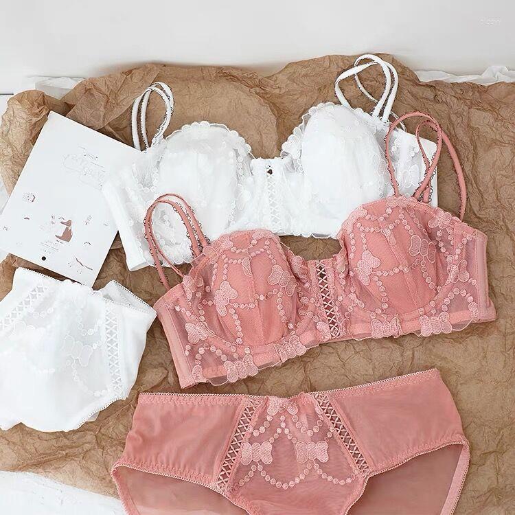 Bras Sets Sexy Bra And Panty Set Off-the-shoulder Beauty Back Big Breasts Show Small Strapless Gather Plus Size Underwear Soft Steel Ring, As photoes showes
Bras Sets Sexy Bra And Panty Set Off-the-shoulder Beauty Back Big Breasts Show Small Strapless Gather Plus Size Underwear Soft Steel Ring, As photoes showes