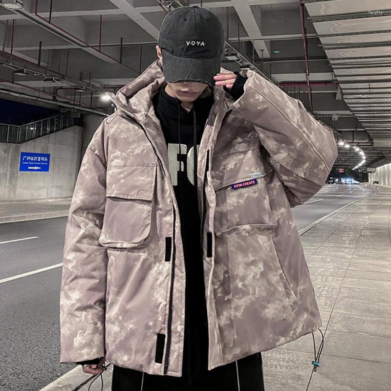 Men' Down Men Parkast Camouflage Thick Warmth Autumn And Winter Hooded Coat, Yellow
Men' Down Men Parkast Camouflage Thick Warmth Autumn And Winter Hooded Coat, Yellow