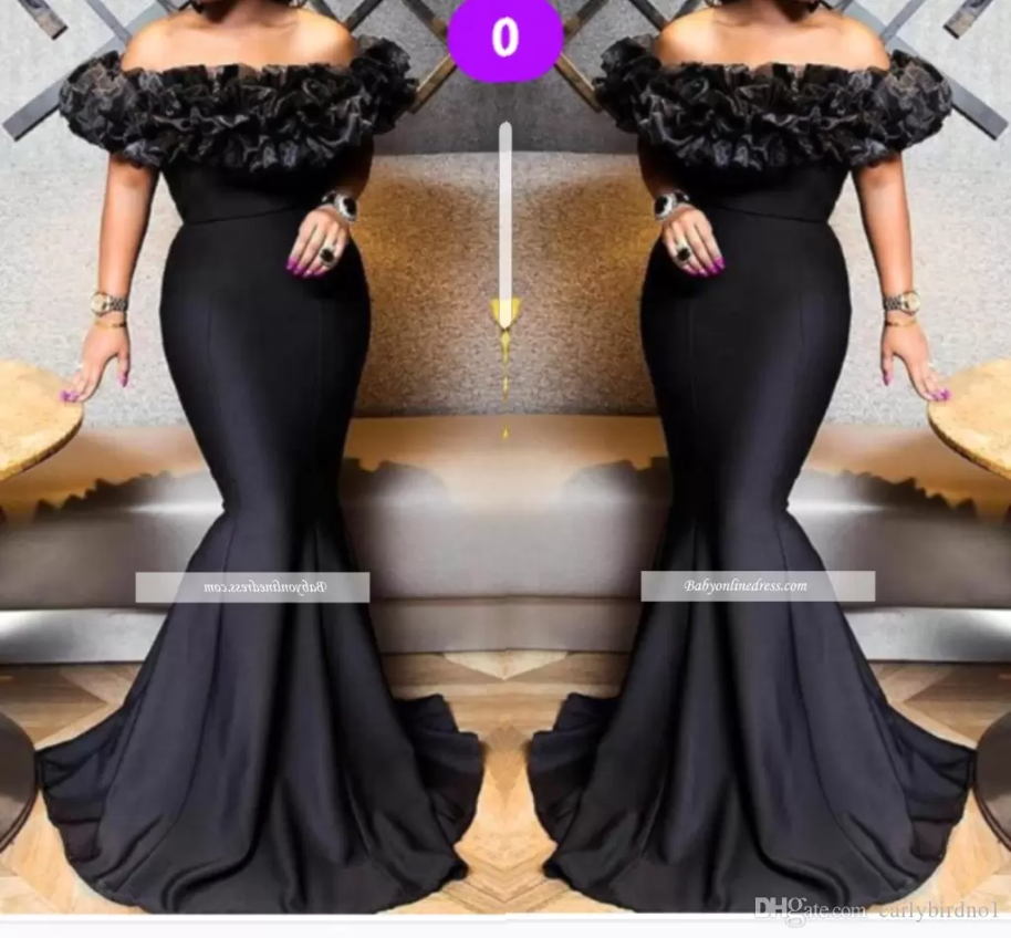 Arabic Bateau Neck Satin Mermaid Evening Dresses Off The Shoulder Ruffles Floor Length Formal Party Prom Dresses BC1441, Light purple
Arabic Bateau Neck Satin Mermaid Evening Dresses Off The Shoulder Ruffles Floor Length Formal Party Prom Dresses BC1441, Light purple