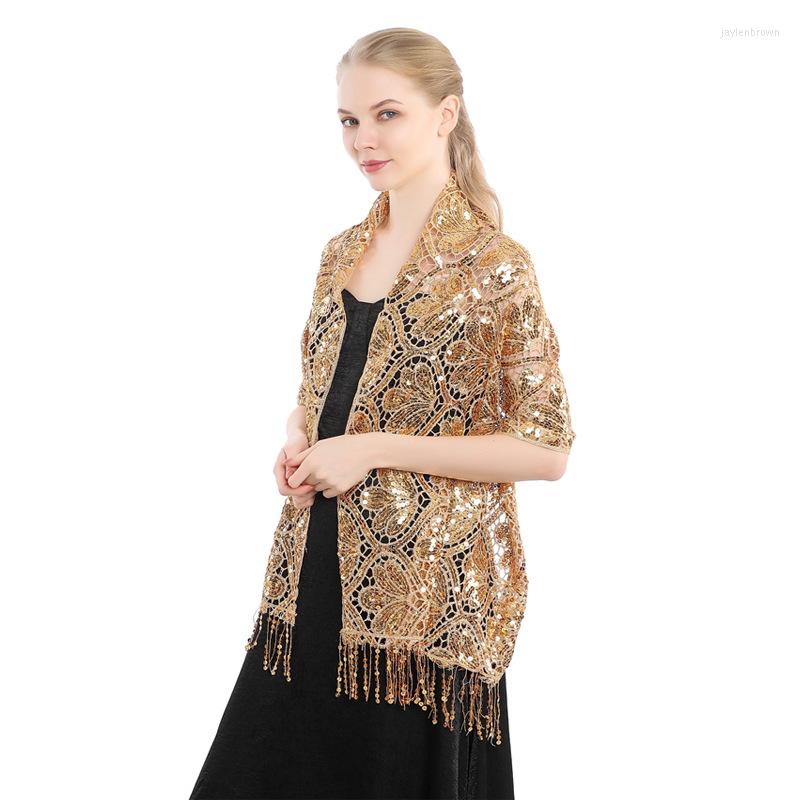 Scarves Luxury Ladies Sequin Handmake Tassel Scarf Shawl Party Evening 180 50cm Cheongsam Bride Business Reception Decoration Female
Scarves Luxury Ladies Sequin Handmake Tassel Scarf Shawl Party Evening 180 50cm Cheongsam Bride Business Reception Decoration Female