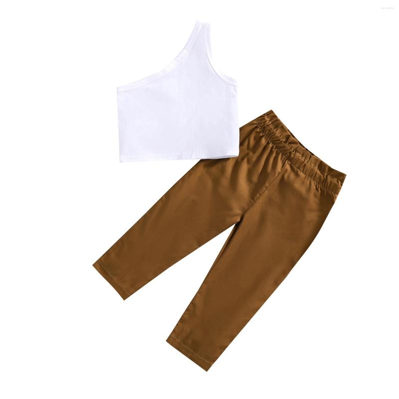 Clothing Sets Ma&Baby 1-6Y Toddler Kid Children Girls Clothes Set One Shoulder Vest Tops Pants Outfits Summer Costumes D01, White
Clothing Sets Ma&Baby 1-6Y Toddler Kid Children Girls Clothes Set One Shoulder Vest Tops Pants Outfits Summer Costumes D01, White
