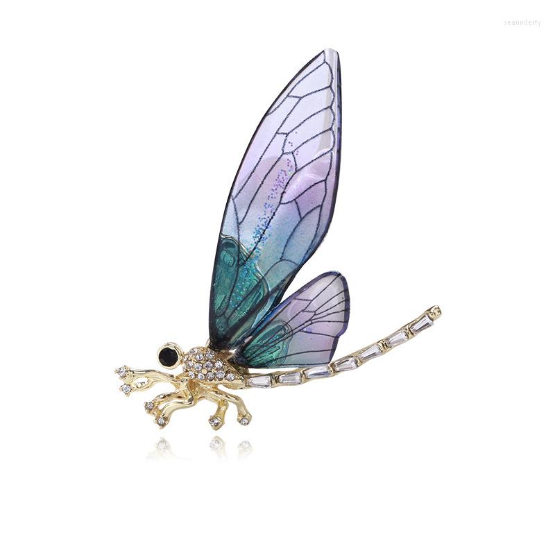 Brooches High-end Crystal Dragonfly For Women Rhinestone Insect Lapel Pins Fashion Scarf Buckle Badge Jewelry Accessories
Brooches High-end Crystal Dragonfly For Women Rhinestone Insect Lapel Pins Fashion Scarf Buckle Badge Jewelry Accessories