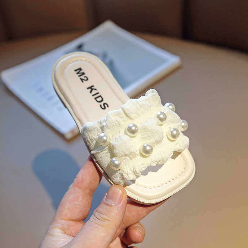 Slipper Flat Sandals Summer Solid Color Flowers Elegant Fashion Vacation Beach Slides Kids Slippers Toddler Girls Shoes 0203, Beige
Slipper Flat Sandals Summer Solid Color Flowers Elegant Fashion Vacation Beach Slides Kids Slippers Toddler Girls Shoes 0203, Beige