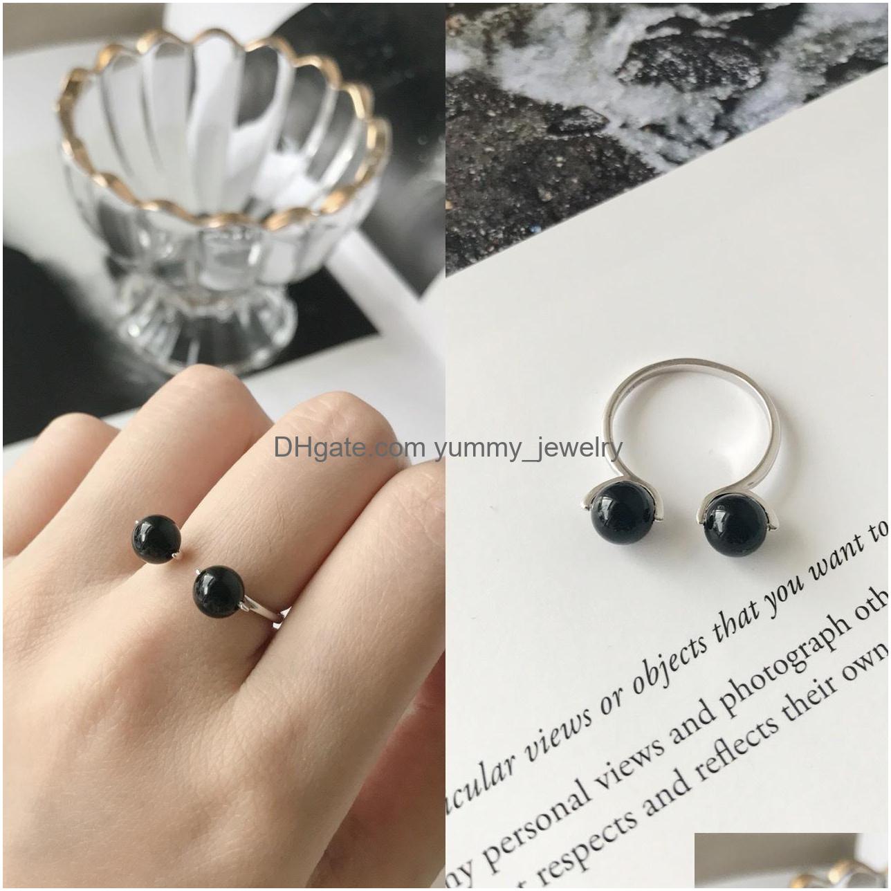 Charm Bracelets Han Edition S925 Pure Sier Mini Fashionable Contracted Exquisite Double Agate Ring Opening Personality Refers To Off Dhrgo
Charm Bracelets Han Edition S925 Pure Sier Mini Fashionable Contracted Exquisite Double Agate Ring Opening Personality Refers To Off Dhrgo