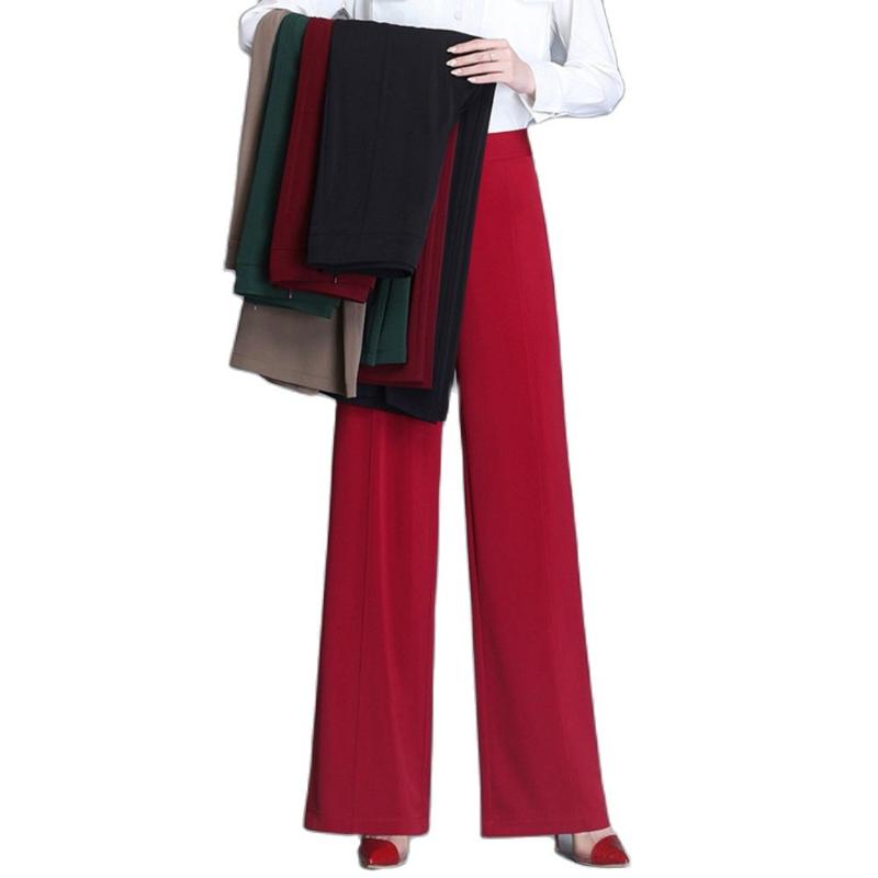 Women's Pants & Capris To 6XL High Waist Wide Leg Women Casual Solid Color Flat Loose Zipper Office Spring Autumn Trousers Big YardsWomen's, Thin spring summer
Women's Pants & Capris To 6XL High Waist Wide Leg Women Casual Solid Color Flat Loose Zipper Office Spring Autumn Trousers Big YardsWomen's, Thin spring summer