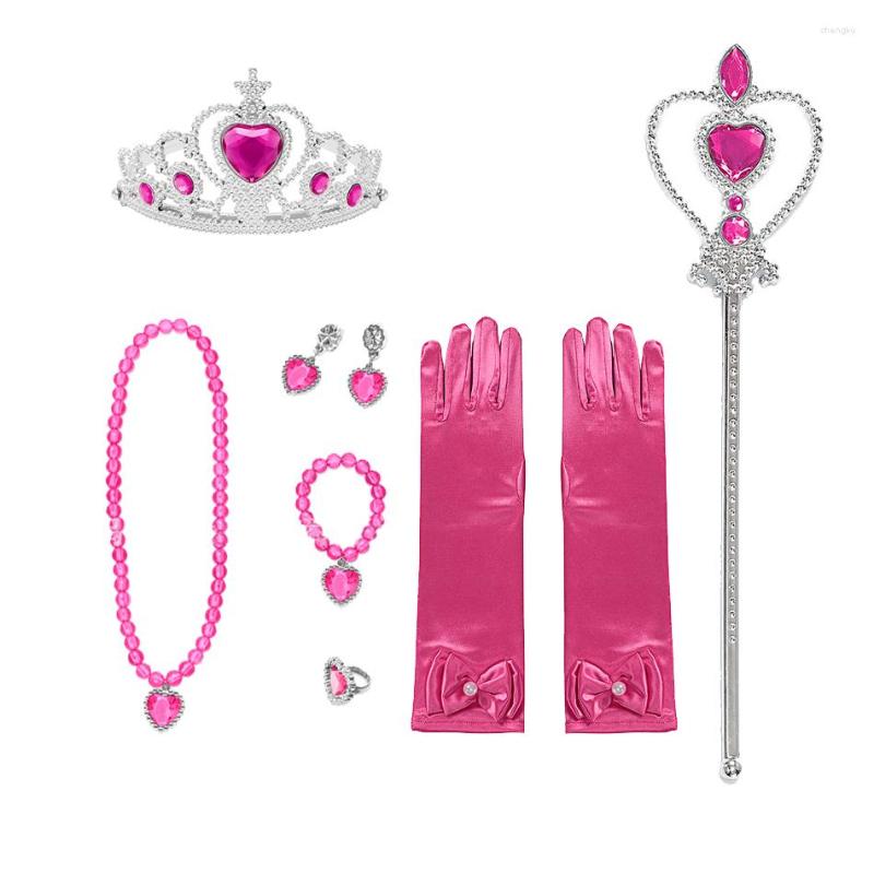 Hair Accessories Children's Cute Princess Headdress Headwear For Girls Crown Necklace Glove Wand Kid's Lovely Jewellery
Hair Accessories Children's Cute Princess Headdress Headwear For Girls Crown Necklace Glove Wand Kid's Lovely Jewellery