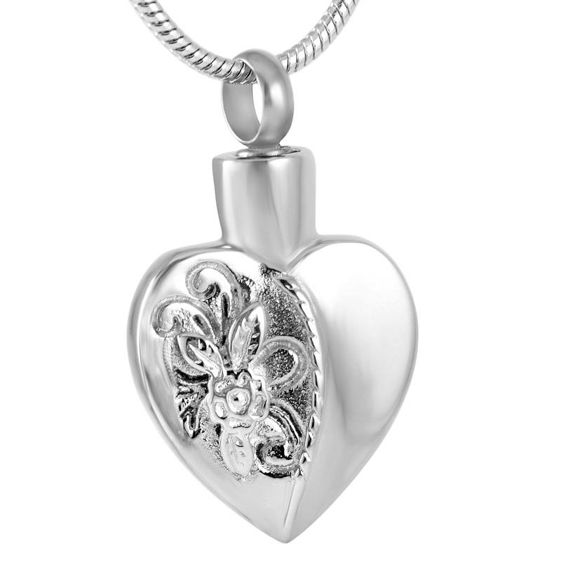 Pendant Necklaces Elegant Flower In Heart Necklace Memorial Locket Pet Human Mini Urn Women Jewelry Personalized Color With Free Funnel
Pendant Necklaces Elegant Flower In Heart Necklace Memorial Locket Pet Human Mini Urn Women Jewelry Personalized Color With Free Funnel
