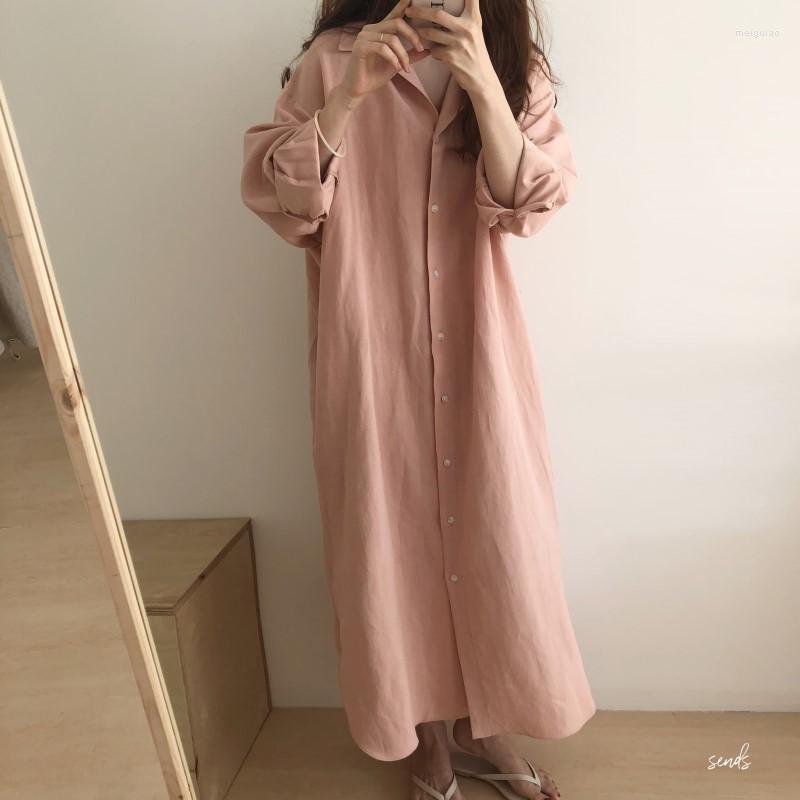 Casual Dresses Good Quality Spring Women' Large Size Loose Long Cotton Linen Blouse Tops Blouses White All-match Shirt, Sky blue
Casual Dresses Good Quality Spring Women' Large Size Loose Long Cotton Linen Blouse Tops Blouses White All-match Shirt, Sky blue