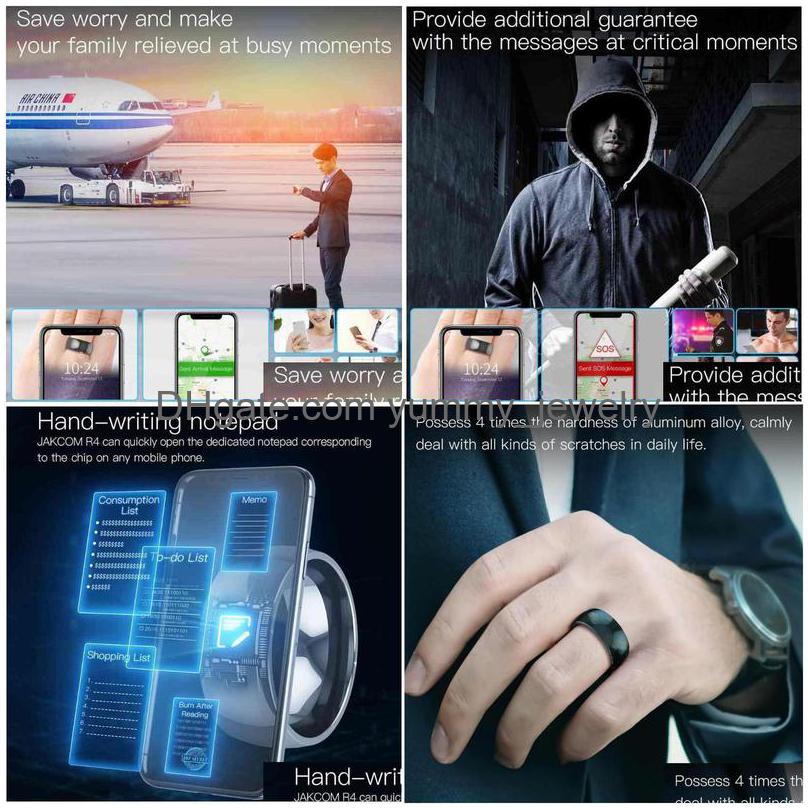 Charm Bracelets R4 Waterproof Dustproof Fallproof Smart For Windows Nfc Mobile Phone Ring Drop Delivery Jewelry Dht3H
Charm Bracelets R4 Waterproof Dustproof Fallproof Smart For Windows Nfc Mobile Phone Ring Drop Delivery Jewelry Dht3H