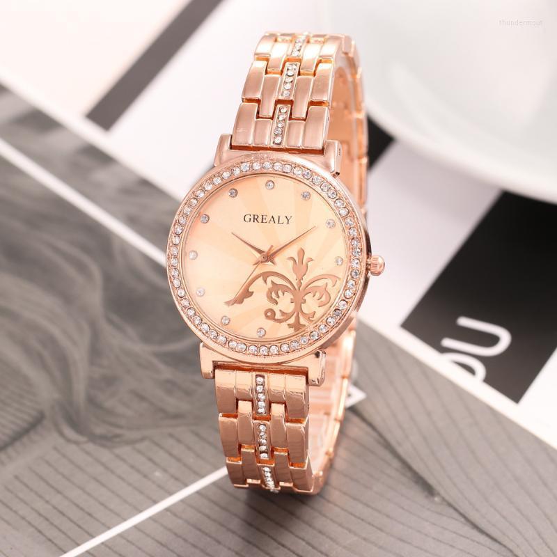 Wristwatches European And American Fashion Simple Women's Alloy Bracelet Watch Printing Plate Decorative Jewelry WatchWristwatches Thun2, Gold
Wristwatches European And American Fashion Simple Women's Alloy Bracelet Watch Printing Plate Decorative Jewelry WatchWristwatches Thun2, Gold