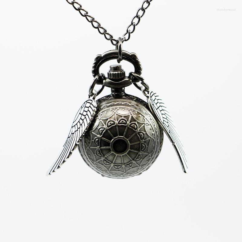 Pocket Watches Sales Retro Silver Ball Shaped Quartz Watch Fashion Sweater Angel Wings Men Women With Fob Chain CF1123, Picture shown
Pocket Watches Sales Retro Silver Ball Shaped Quartz Watch Fashion Sweater Angel Wings Men Women With Fob Chain CF1123, Picture shown