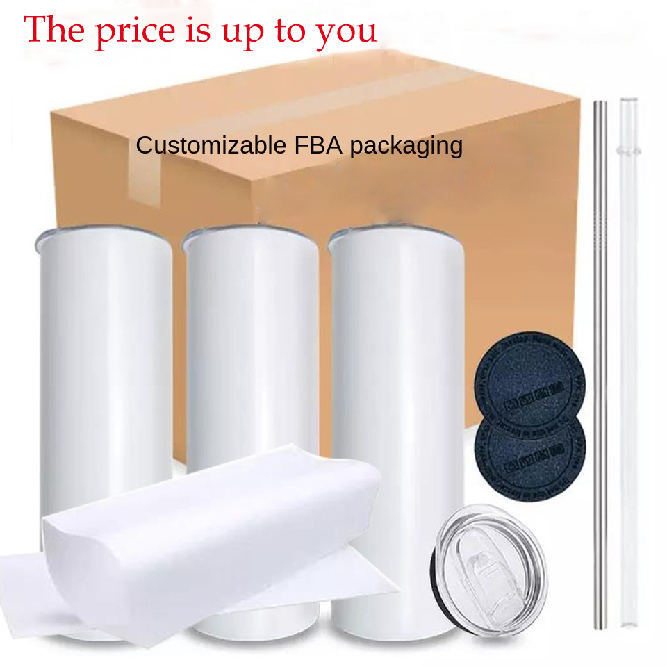 20oz Heat Sublimation Blanks Tumblers Skinny Tumbler with Lid Straw Stainless Steel Travel Mugs Straight Slim Cups WWQ, White
20oz Heat Sublimation Blanks Tumblers Skinny Tumbler with Lid Straw Stainless Steel Travel Mugs Straight Slim Cups WWQ, White