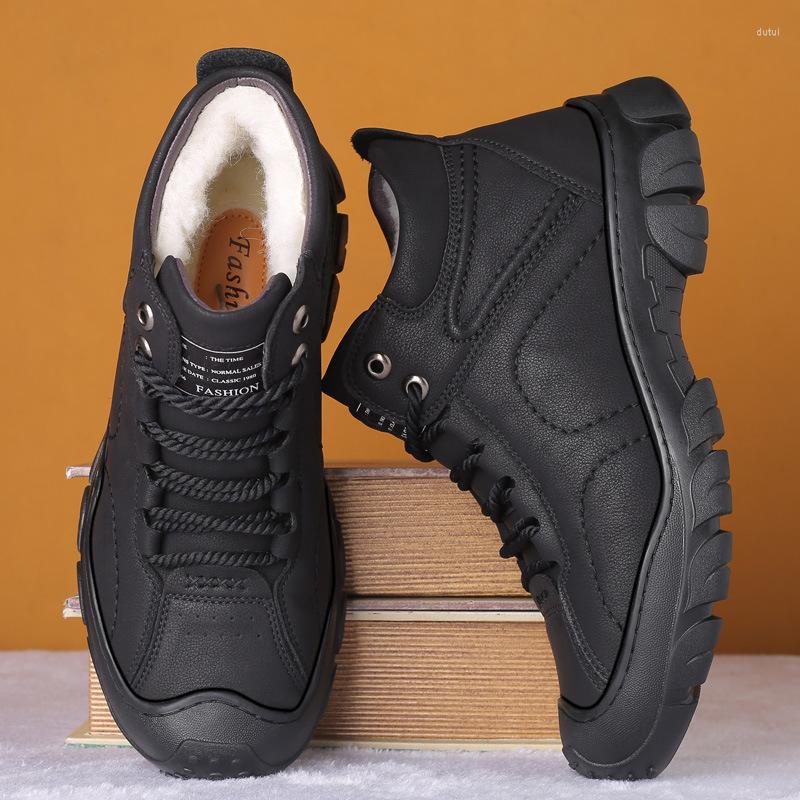 Boots Plus Size 38-46 Quality Non Slip Cowhide Fur Ankle Snow Men's Shoes Winter 2023 Lace Security Work Platform Shoe, Khaki
Boots Plus Size 38-46 Quality Non Slip Cowhide Fur Ankle Snow Men's Shoes Winter 2023 Lace Security Work Platform Shoe, Khaki