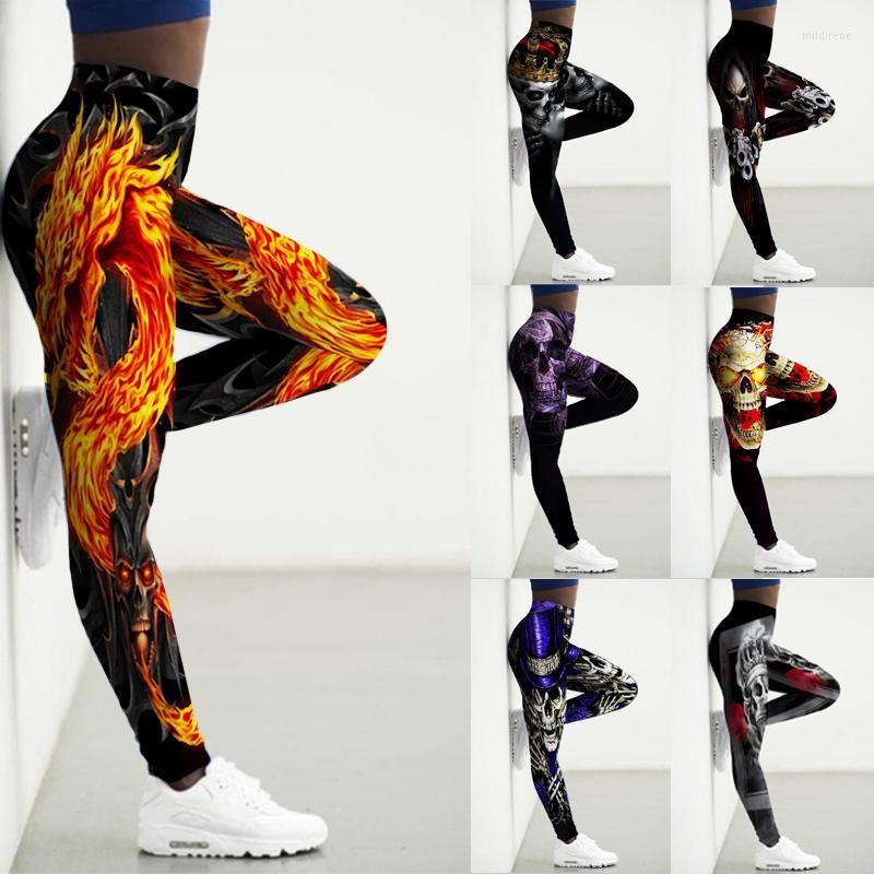Women's Leggings Women High Waist 3D Skull Print Tights Yoga Pants Legins Female Gothic Gym Clothing Sexy Workout Leggins Fitness, 23
Women's Leggings Women High Waist 3D Skull Print Tights Yoga Pants Legins Female Gothic Gym Clothing Sexy Workout Leggins Fitness, 23