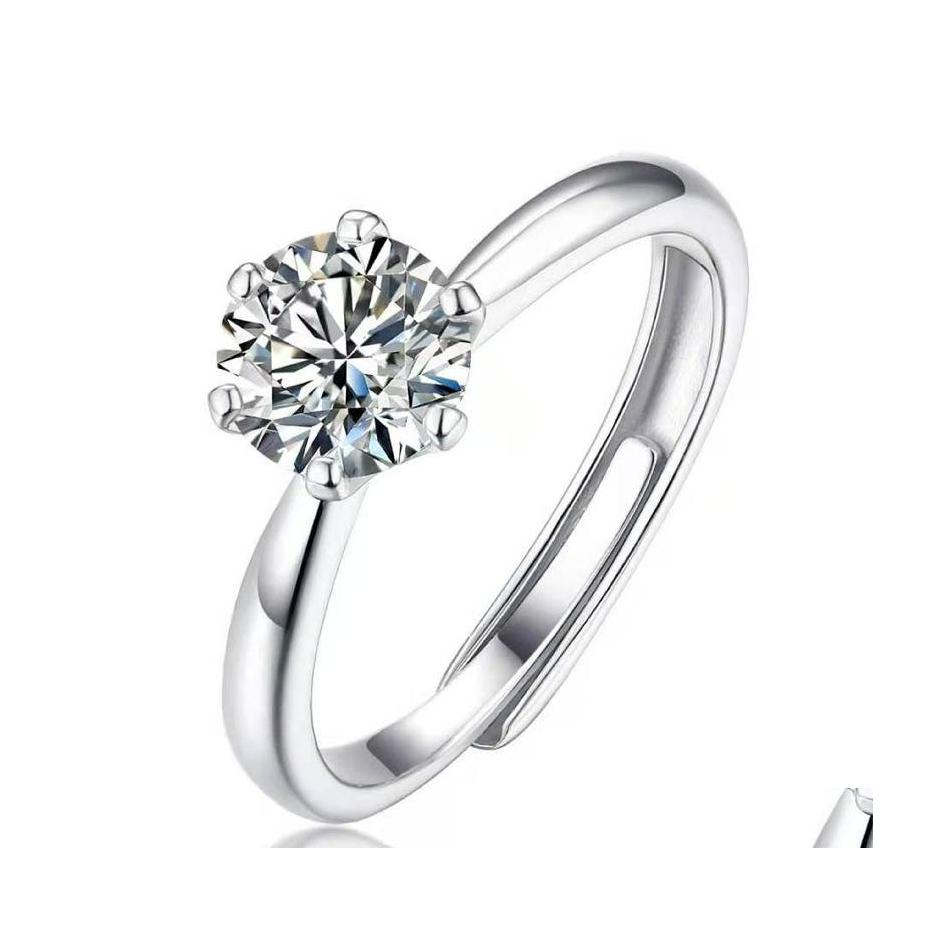 Solitaire Ring Sier Rings For Women Round Cut Zirconia Diamond Color Wedding Band Engagement Bridal Jewelry Drop Delivery Dhfme
Solitaire Ring Sier Rings For Women Round Cut Zirconia Diamond Color Wedding Band Engagement Bridal Jewelry Drop Delivery Dhfme