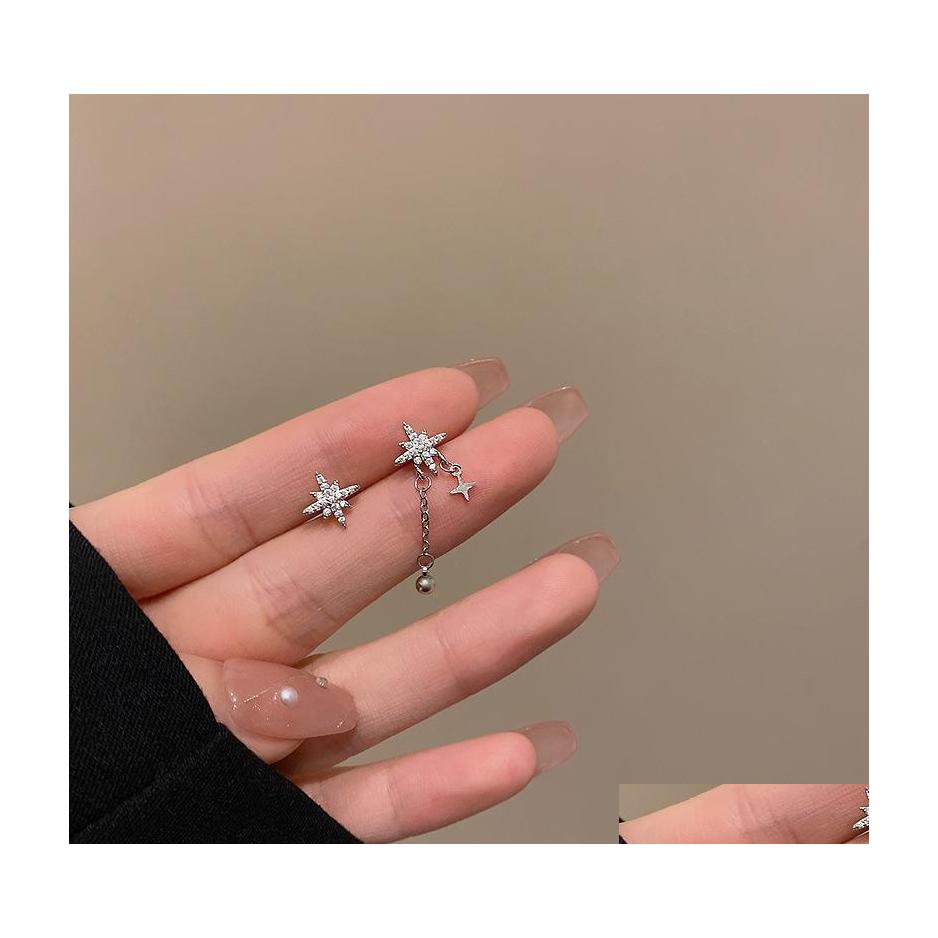 Stud Fashion Jewelry S925 Sier Post Earrings Asymmetrical Inlaid Diamond Star Tassel Drop Delivery Dhqxo
Stud Fashion Jewelry S925 Sier Post Earrings Asymmetrical Inlaid Diamond Star Tassel Drop Delivery Dhqxo