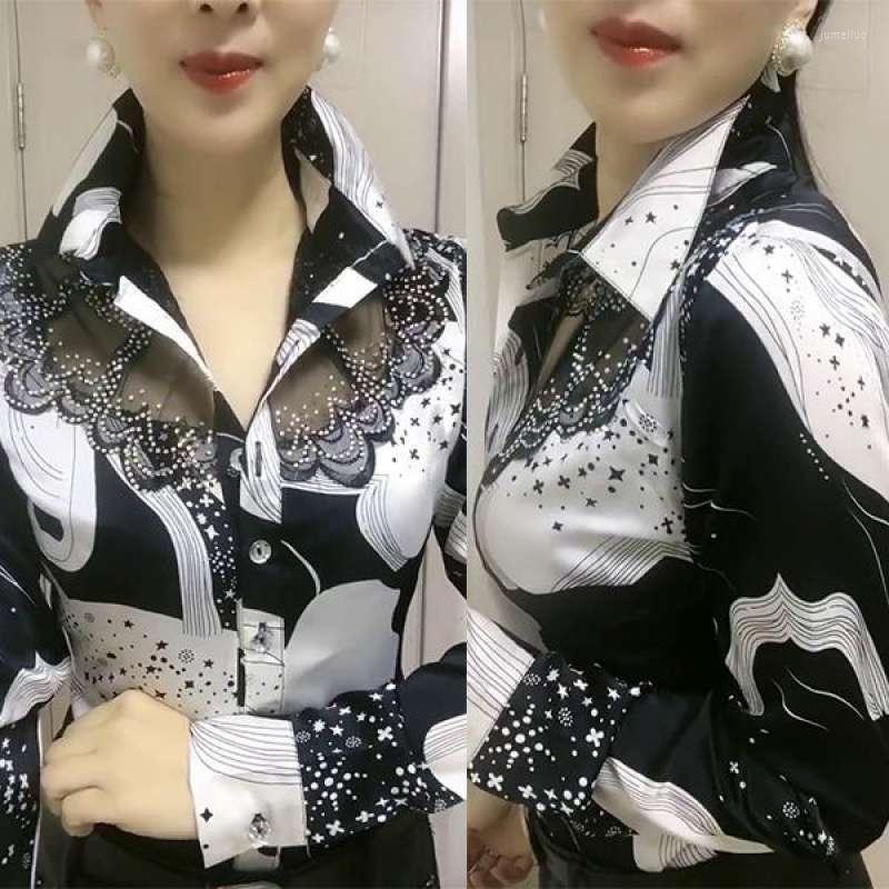 Women's Polos 20232 Long-sleeved Female Bottoming Shirts Women's Spring Autumn Foreign Lace Stitching Ladies Chiffon Shirt Ins Floral
Women's Polos 20232 Long-sleeved Female Bottoming Shirts Women's Spring Autumn Foreign Lace Stitching Ladies Chiffon Shirt Ins Floral