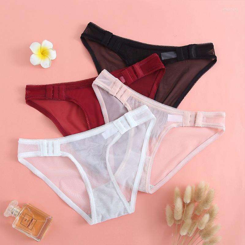 Women' Panties Women' Sexy Lace Mesh Breathable Underwear Low Waist Adjustable Buckle Lingerie Briefs Cotton Female Intimate Underpant, Blue
Women' Panties Women' Sexy Lace Mesh Breathable Underwear Low Waist Adjustable Buckle Lingerie Briefs Cotton Female Intimate Underpant, Blue