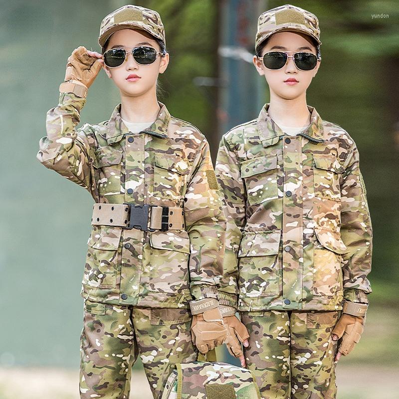 Running Sets Children's Camouflage Suit Men's Outdoor Summer Camp Clothing Primary School Kindergarten Military Training, 01
Running Sets Children's Camouflage Suit Men's Outdoor Summer Camp Clothing Primary School Kindergarten Military Training, 01