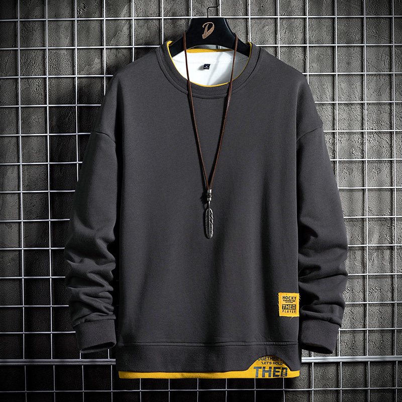 Mens Hoodies Sweatshirts Spring Autumn Men Fashion Long Sleeve Sweatshirt Patchwork Letter Print Quality Jogger Texture Pullovers Male 230202, Nwy94darkgrey
Mens Hoodies Sweatshirts Spring Autumn Men Fashion Long Sleeve Sweatshirt Patchwork Letter Print Quality Jogger Texture Pullovers Male 230202, Nwy94darkgrey