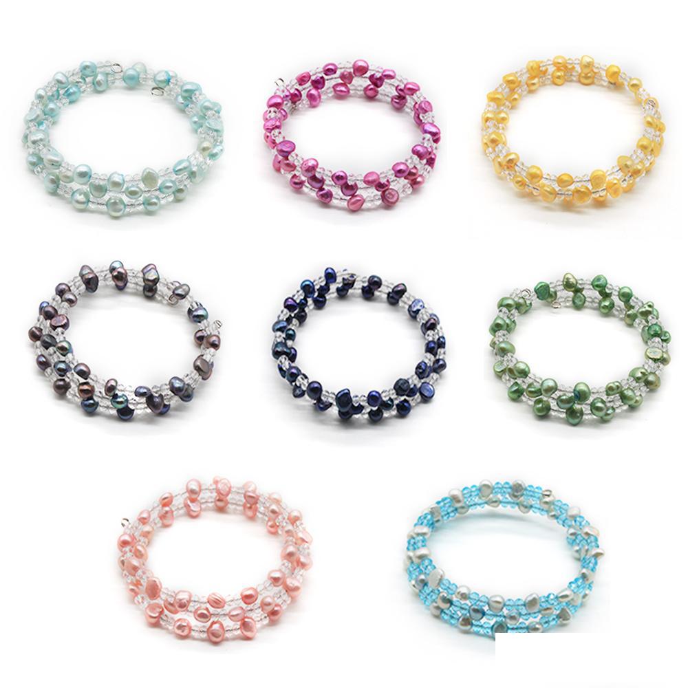 Beaded Freshwater Pearl Strand Layer Bracelets 11 Dyded Colors Pearls And Clear Crystal Beads Wrap Bracelet Bangle For Women Wedding Dhscv
Beaded Freshwater Pearl Strand Layer Bracelets 11 Dyded Colors Pearls And Clear Crystal Beads Wrap Bracelet Bangle For Women Wedding Dhscv