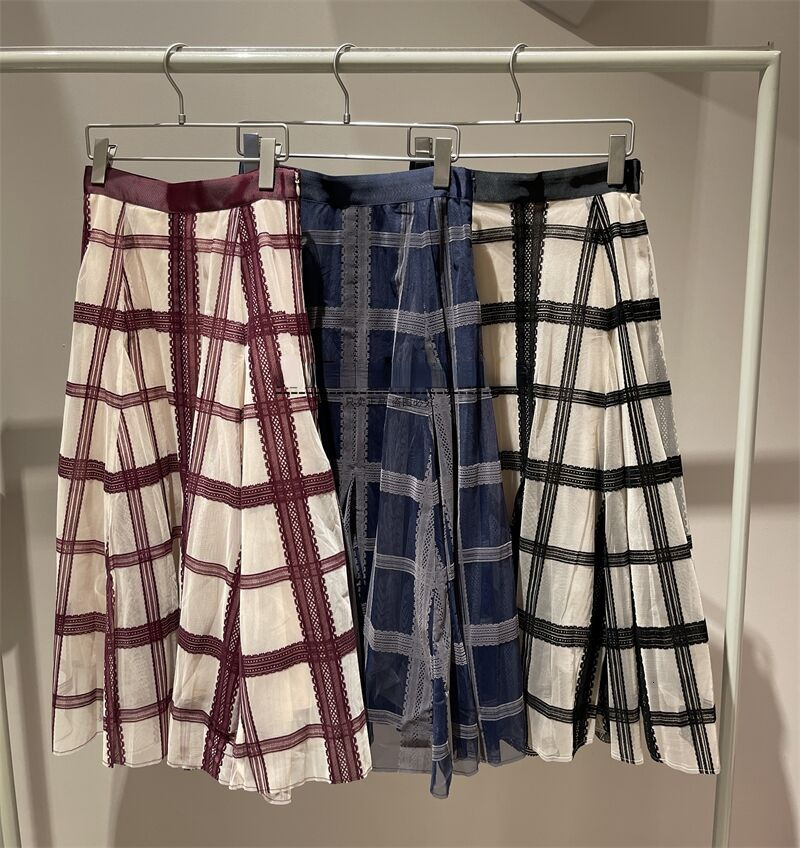 Skirts Kuzuwata Autumn Winter Faldas Mujer Moda Sweet Long Contrast Color Plaid Mesh Skirt Japanese High Waist Slim A-line Jupe 230202, Blue
Skirts Kuzuwata Autumn Winter Faldas Mujer Moda Sweet Long Contrast Color Plaid Mesh Skirt Japanese High Waist Slim A-line Jupe 230202, Blue