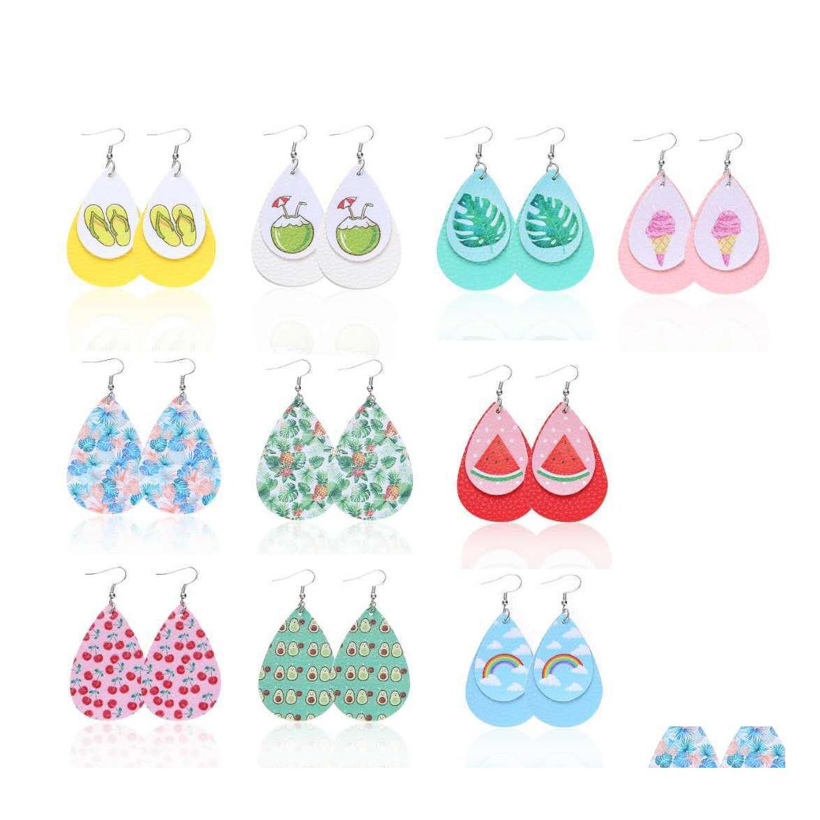 Dangle Chandelier Fashion Jewelry Flowers Candy Color Pu Leather Earrings Sweet Faux Drop Delivery Dhjjb
Dangle Chandelier Fashion Jewelry Flowers Candy Color Pu Leather Earrings Sweet Faux Drop Delivery Dhjjb