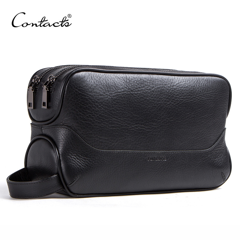 Cosmetic Bags Cases CONTACT'S 100% genuine leather cosmetic bag for men toiletry bag male vintage wash bags make up sotrage bags travel organizer 230203, Coffee
Cosmetic Bags Cases CONTACT'S 100% genuine leather cosmetic bag for men toiletry bag male vintage wash bags make up sotrage bags travel organizer 230203, Coffee