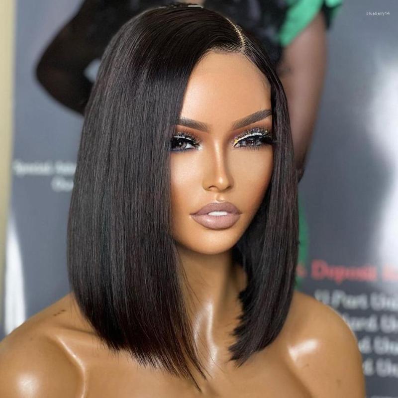 Luvin Bone Straight 13x4 Lace Frontal Wig Human Hair Short 4x4 Closure Bob Wigs 180 Density For Black Women, 4x4 bob wig
Luvin Bone Straight 13x4 Lace Frontal Wig Human Hair Short 4x4 Closure Bob Wigs 180 Density For Black Women, 4x4 bob wig