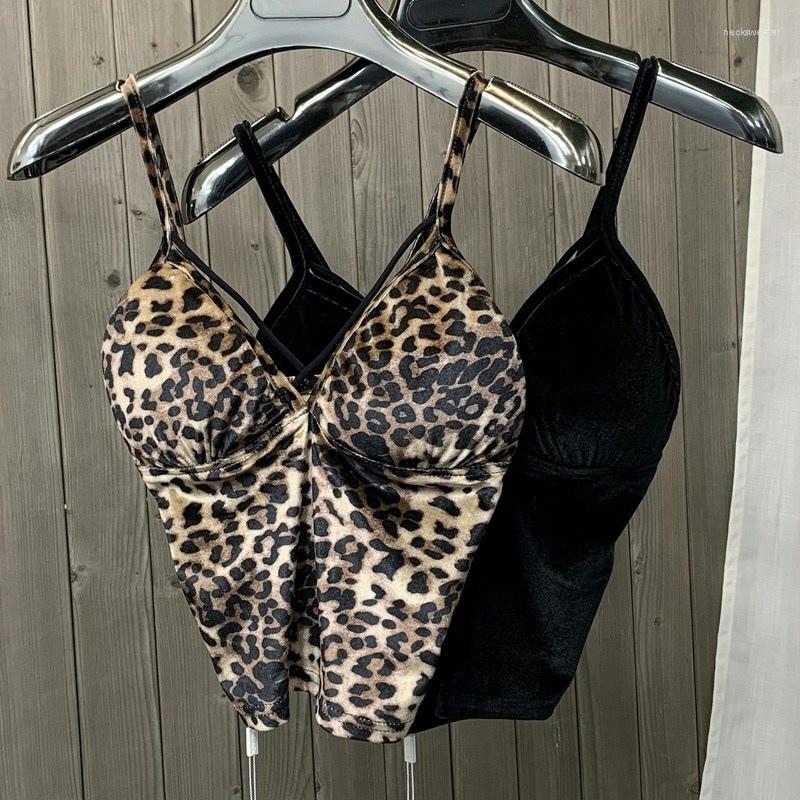 Women' Tanks Sexy Women Cut Out Leopard Crop Top Bralette Strappy Crochet Cropped Blusas Bandage Halter Tank Tops Camisole, Black
Women' Tanks Sexy Women Cut Out Leopard Crop Top Bralette Strappy Crochet Cropped Blusas Bandage Halter Tank Tops Camisole, Black