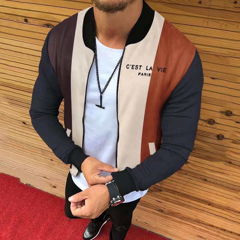Mens Jackets Spring Autumn Fashion Slim Letter Printing Coat Clothing Casual ONeck Zipper 230203, Jk-19
Mens Jackets Spring Autumn Fashion Slim Letter Printing Coat Clothing Casual ONeck Zipper 230203, Jk-19
