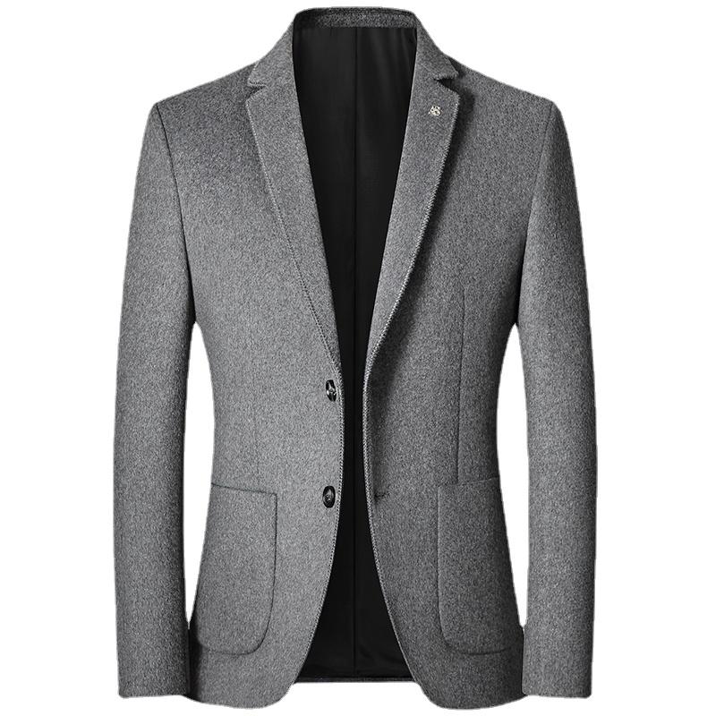 Men's Suits & Blazers Men Fashion Blazer Autumn British Solid Color Single Breasted Wool Blended Suit Jacket Business Casual Classic For, Black
Men's Suits & Blazers Men Fashion Blazer Autumn British Solid Color Single Breasted Wool Blended Suit Jacket Business Casual Classic For, Black