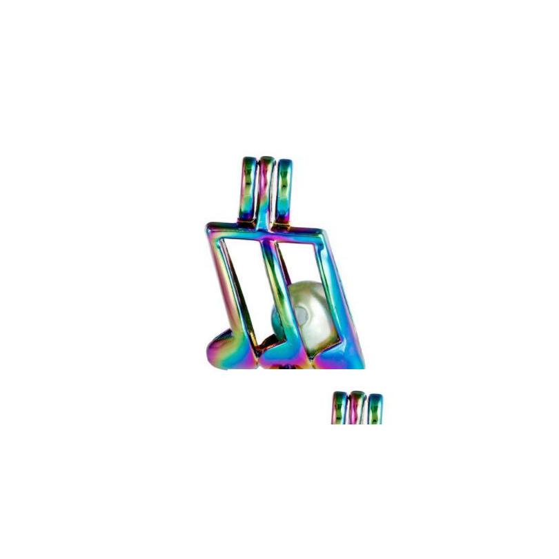 Pendant Necklaces 10Pcs Music Note Rainbow Color Cage With 18 Inch Chain Beads Oil Pearl Locket Necklace Drop Delivery Jewelry Pendan Dho2L
Pendant Necklaces 10Pcs Music Note Rainbow Color Cage With 18 Inch Chain Beads Oil Pearl Locket Necklace Drop Delivery Jewelry Pendan Dho2L