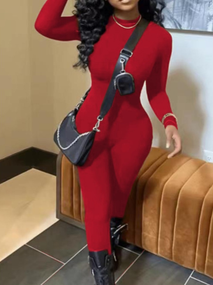 Women's Jumpsuits Rompers LW Jumpsuit Women Round Neck Skinny Basic Solid Sheath Body-shaping Casual Stretchy Simple Bodysuits Long Sleeve Rompers 230203, Sleeveless-brown
Women's Jumpsuits Rompers LW Jumpsuit Women Round Neck Skinny Basic Solid Sheath Body-shaping Casual Stretchy Simple Bodysuits Long Sleeve Rompers 230203, Sleeveless-brown