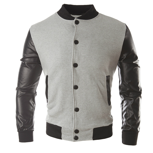 Men's Jackets Mens Fashion Stand Collar Pu Leather Large Size Long Sleeve Baseball Varsity Casual Button Coat Streetwear Xxxl 230203, Blue
Men's Jackets Mens Fashion Stand Collar Pu Leather Large Size Long Sleeve Baseball Varsity Casual Button Coat Streetwear Xxxl 230203, Blue