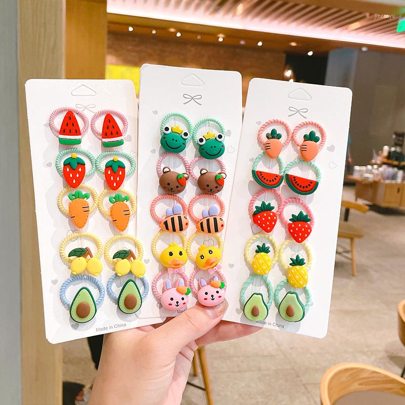 Hair Accessories For Girls Ties Elastique Cheveux Fille Gomas Elasticas Korean Kinder Kleding Scrunchie Headbands Cartoon Fruit, 10pcs-z
Hair Accessories For Girls Ties Elastique Cheveux Fille Gomas Elasticas Korean Kinder Kleding Scrunchie Headbands Cartoon Fruit, 10pcs-z