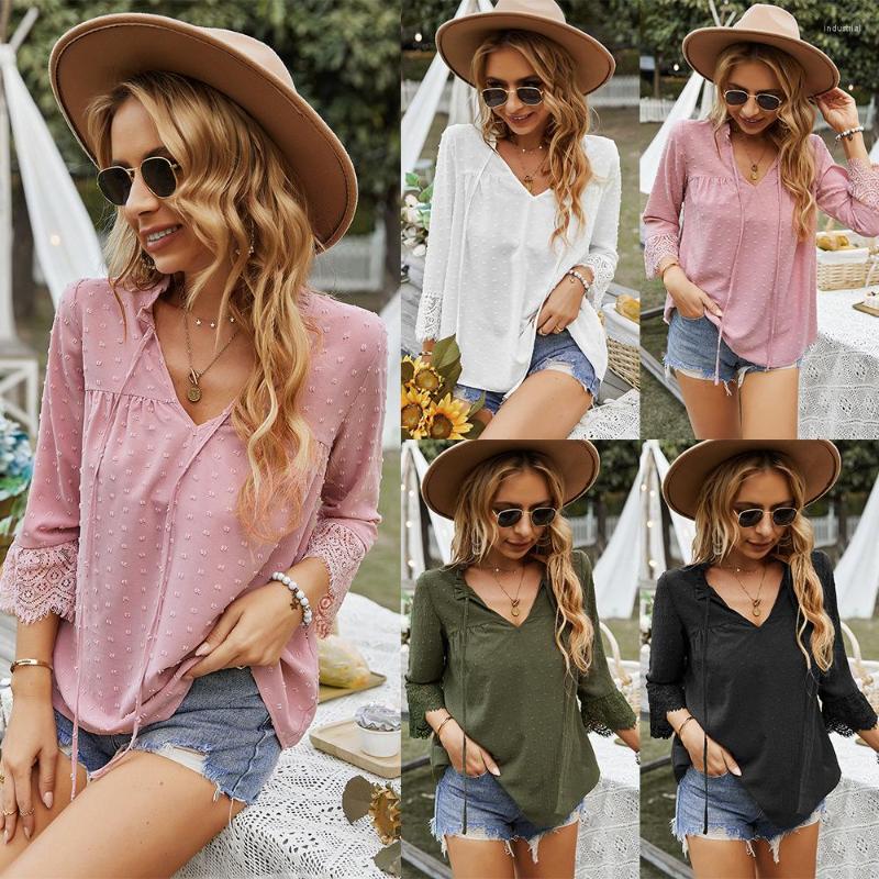 Women' T Shirts Women' Three Quarter Sleeved Shirt Summer Solid Casual Chiffon Blouse, Black
Women' T Shirts Women' Three Quarter Sleeved Shirt Summer Solid Casual Chiffon Blouse, Black
