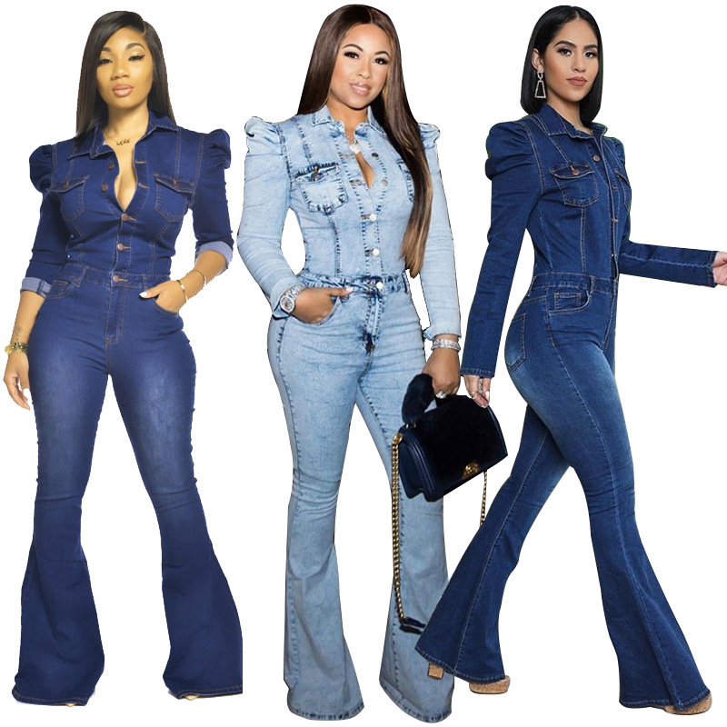 Women' Plus Size Jumpsuits Rompers Fall Clothes Long Sleeve Jeans Jumpsuit Women High Waist Outfit Casual Plus Size Jumpsuit Wholesale Drop 230203, Blue
Women' Plus Size Jumpsuits Rompers Fall Clothes Long Sleeve Jeans Jumpsuit Women High Waist Outfit Casual Plus Size Jumpsuit Wholesale Drop 230203, Blue